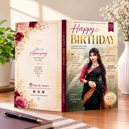 Birthday Magazine ! Gift Someone You Love