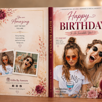 Birthday Magazine ! Gift Someone You Love